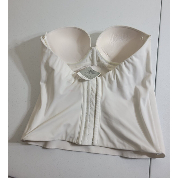 David's Bridal White Intimates Robe - Picture 2 of 8